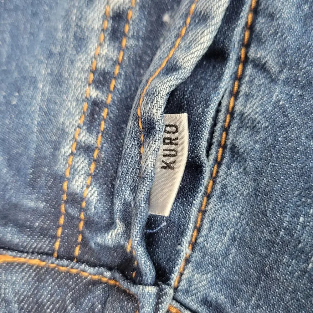 Takeshy Kurosawa Designer‎ Golden Edition Button Fly Blue Jeans 38/52 Italy Made - Picture 4 of 16